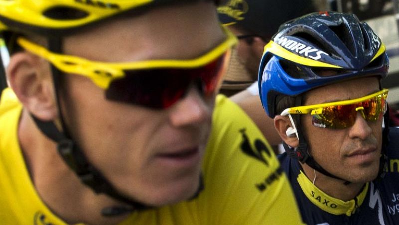 Contador recorta diferencias y Valverde pierde sus opciones en la 13ª etapa del Tour de Francia