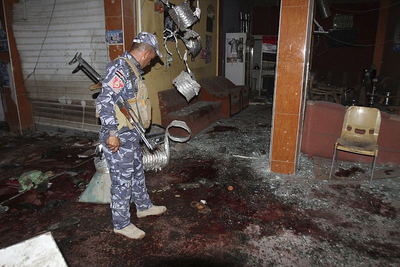 Al menos 38 muertos tras el ataque de un terrorista suicida en una cafetería en el norte de Irak