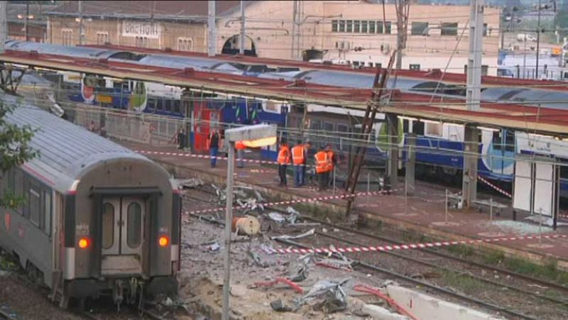 Una fijación defectuosa provocó el descarrilamiento del tren cerca de París
