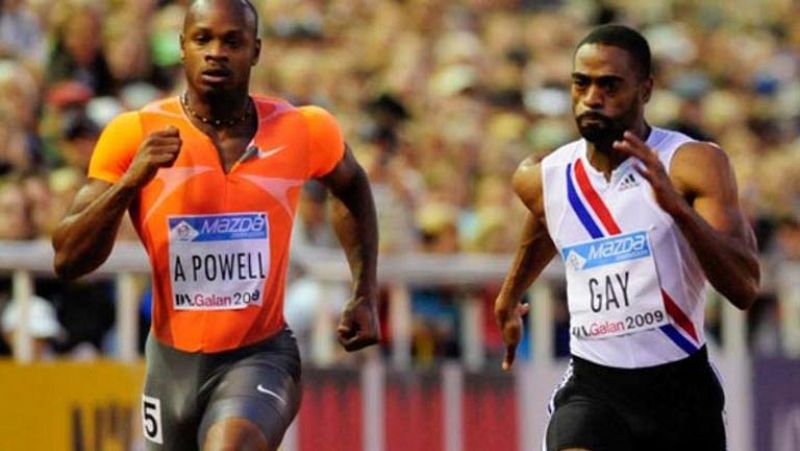 Los velocistas Tyson Gay y Asafa Powell dan positivo por dopaje