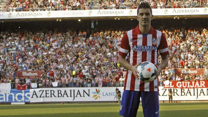 Villa: "El Atlético me hizo llegar el cariño que necesitaba"