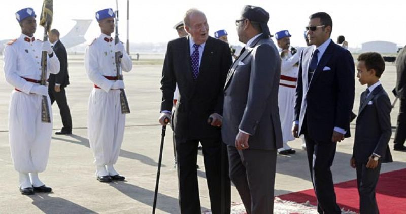 El rey aterriza en Marruecos en su primer viaje oficial tras su operación