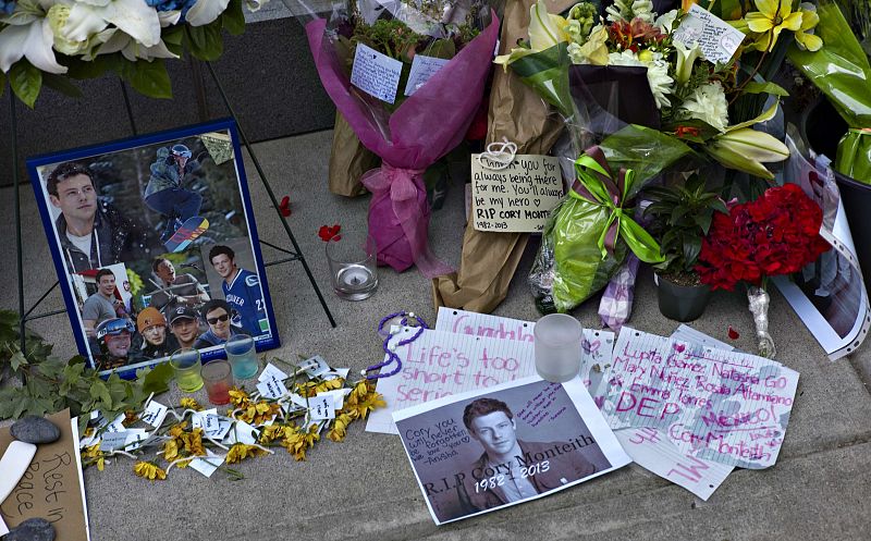 Cory Monteith, el actor de 'Glee', murió de sobredosis de heroína y alcohol, dice la autopsia