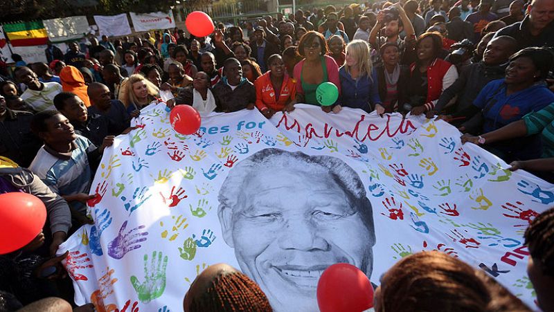 "¡Mandela, que cumplas muchos más!"