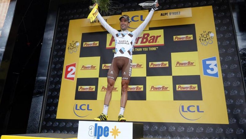 Riblon consigue la gloria para los franceses y Nairo Quintana asalta el podio en Alpe D'Huez