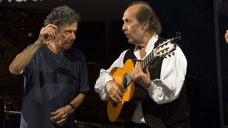 Chick Corea muestra su duende a Paco de Lucía en el Festival de Jazz de Vitoria