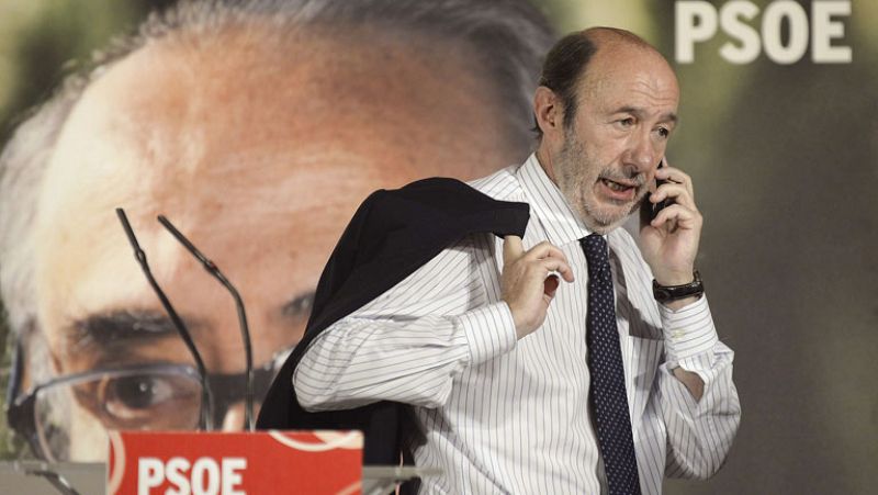 Rubalcaba: Griñán ha pensado en un "calendario" para "garantizar la estabilidad del Gobierno"