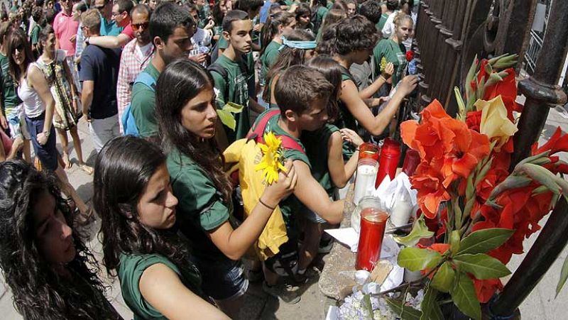 Los peregrinos dedican su Camino de Santiago a las víctimas: "Aquí no acaba vuestro viaje"