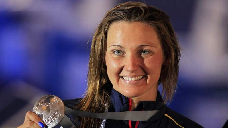 Melani Costa, plata en 400 libre