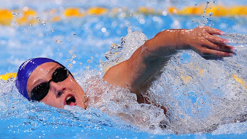 Mireia Belmonte, cuarta en la final de los récords