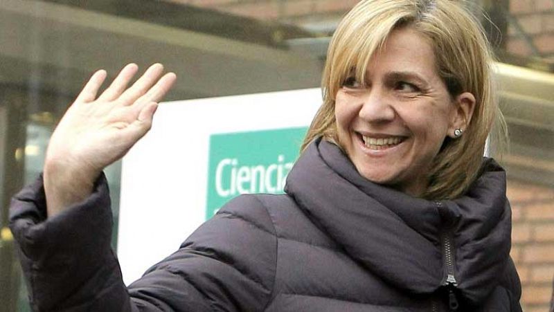 La infanta Cristina se trasladará a Suiza por trabajo y Urdangarin se quedará en Barcelona