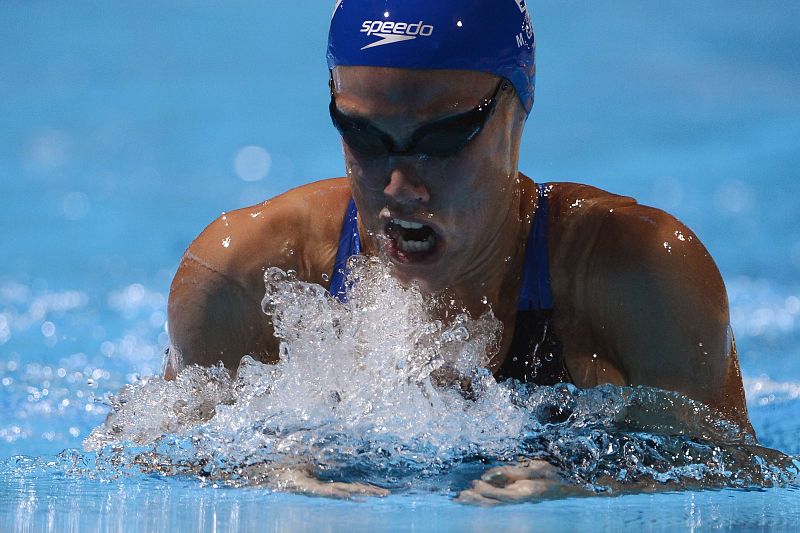 Marina García logra el sexto puesto en la final de los 200 braza