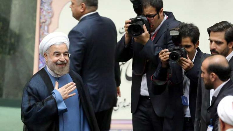 Rohani: "La única solución para Irán es el diálogo, no las sanciones"