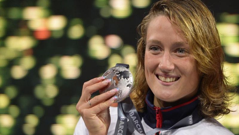 Mireia Belmonte, plata en 400 metros estilos