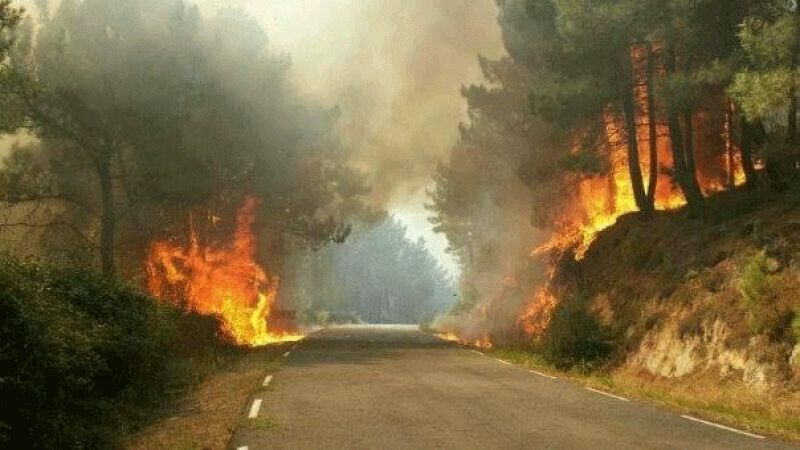 Un incendio en el Valle del Titar, en vila, obliga a declarar el nivel 1 de emergencias