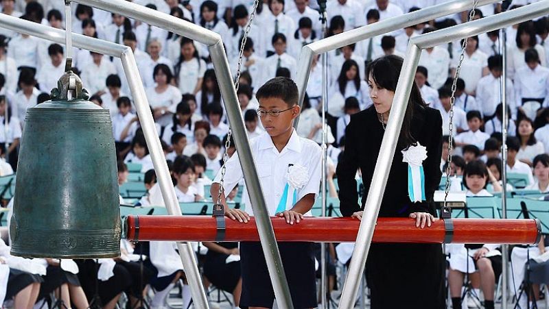 La ciudad de Hiroshima conmemora el 68 aniversario del bombardeo atómico