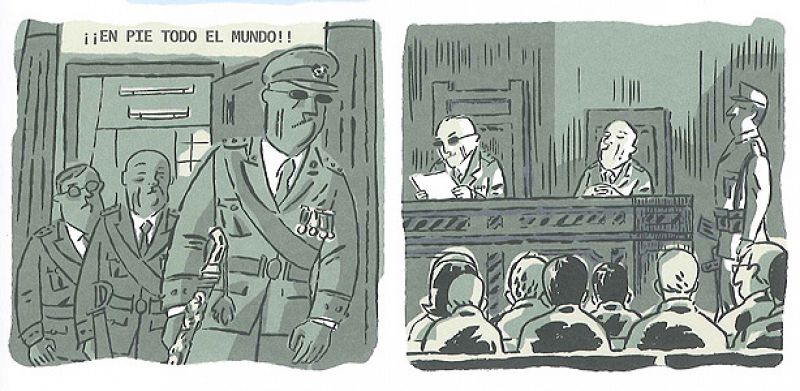 El cómic 'El pico de los cuervos' recrea un fallido intento de matar a Franco