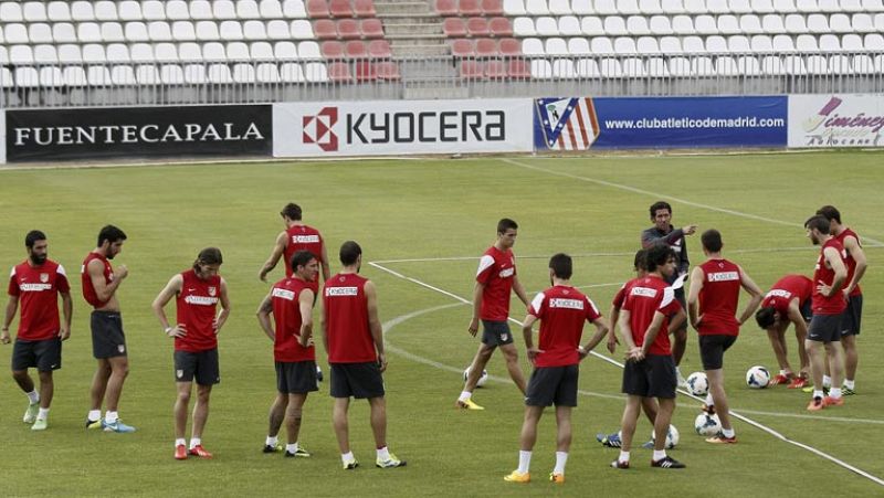 El Atlético vuelve a los entrenamientos después de la gira sudamericana