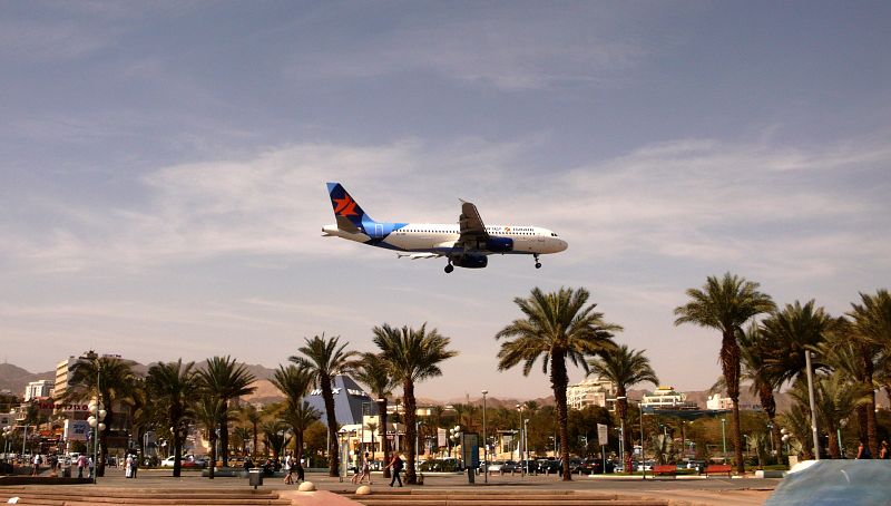 Israel cierra durante unas horas el aeropuerto de Eilat por motivos de seguridad