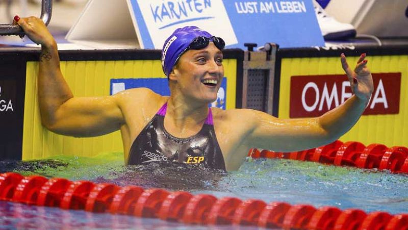 Mireia Belmonte pulveriza el récord del mundo de 800 libre en piscina corta