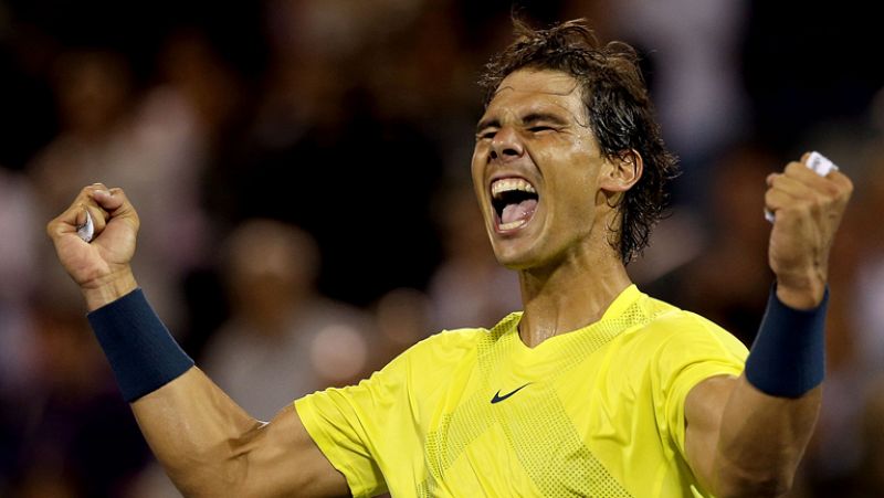Rafa Nadal, finalista en Montreal después de vencer a Djokovic en tres sets