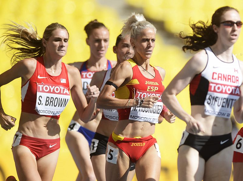 Natalia Rodríguez pasa a semifinales de 1.500 y Burka cae eliminada