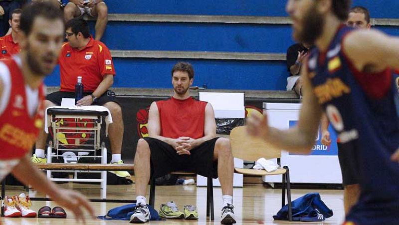 Pau Gasol: "Siento una envidia sana al estar con la selección"