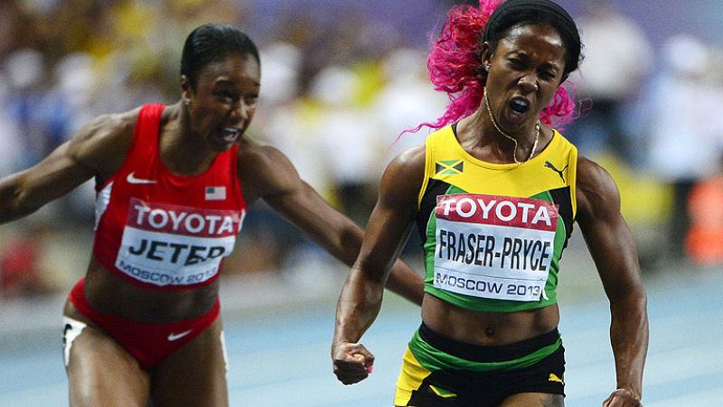 Fraser-Pryce, reina de la velocidad en los Mundiales de Moscú