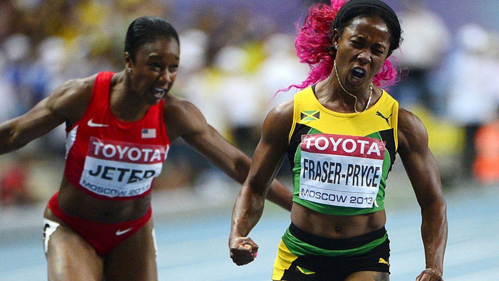 Fraser-Pryce, reina de la velocidad