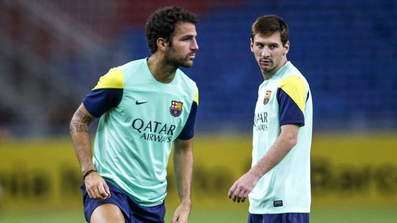 Cesc, Pedro y Messi trabajan a contrarreloj para estar listos en el arranque liguero ante el Levante