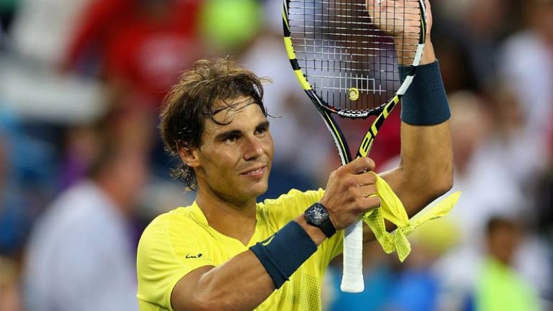 Nadal supera a Becker con facilidad (6-2, 6-2) y se enfrentará a Dimitrov en tercera ronda
