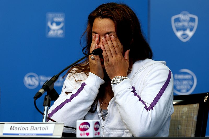 Marion Bartoli, última ganadora de Wimbledon, se retira porque "no puede hacer más " en el tenis