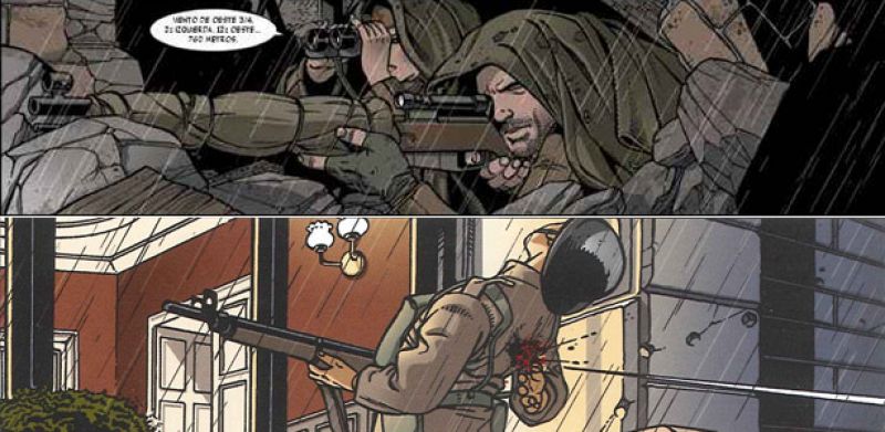 Ramón Rosanas lleva al cómic al famoso francotirador ruso Vasili Záitsev