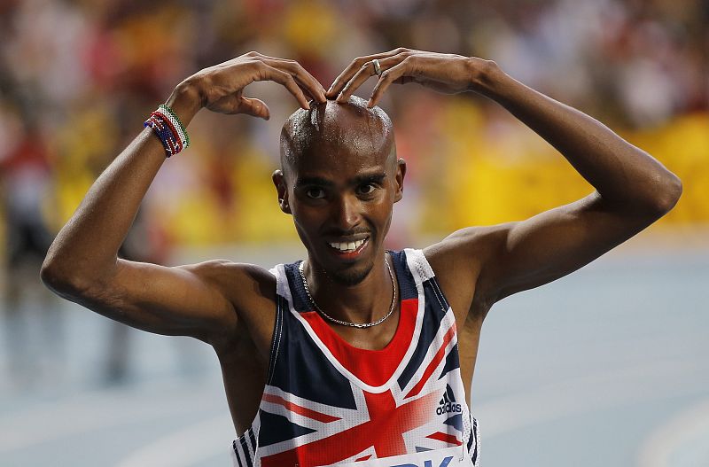 El británico Mo Farah y la jamaicana Fraser-Pryce hacen doblete