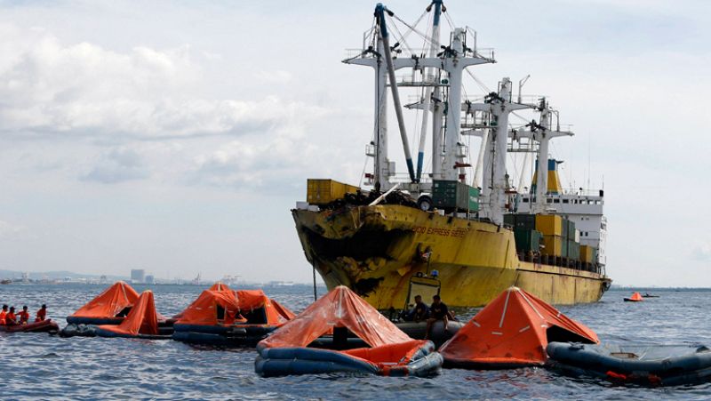 Al menos 40 muertos y más de 170 desaparecidos en el accidente de un ferry en Filipinas
