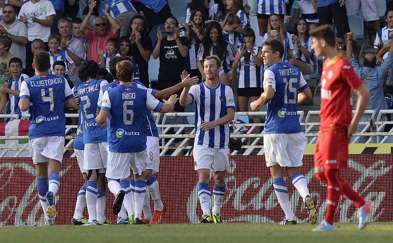El Getafe se lo pone demasiado fácil a la Real Sociedad en el debut