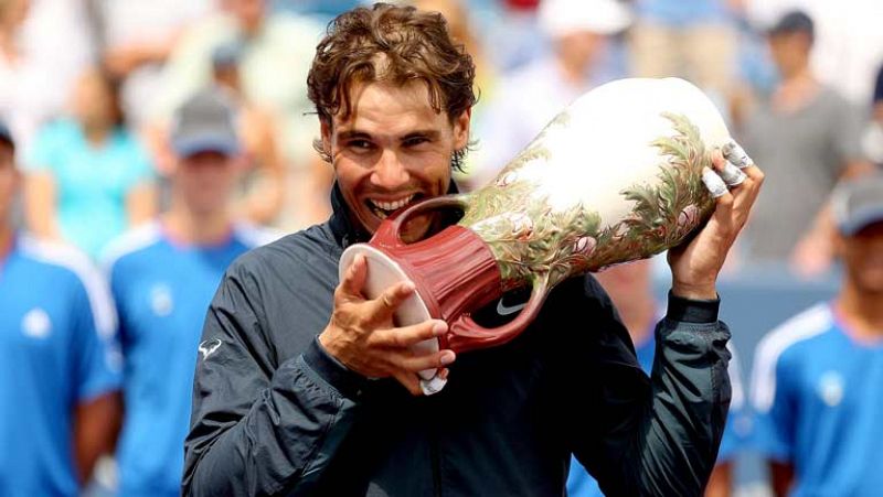 Rafa Nadal gana el Masters 1000 de Cincinnati jugando un tenis impecable ante Isner