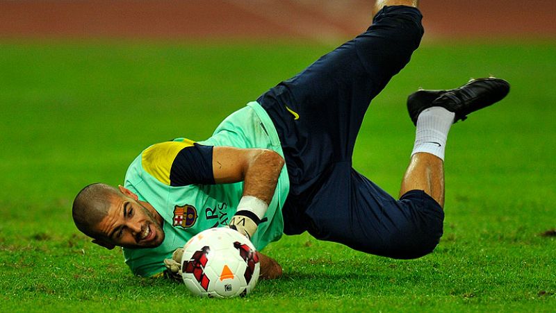 Valdés: "Me sorprendió la suplencia de Iker Casillas, es el mejor"