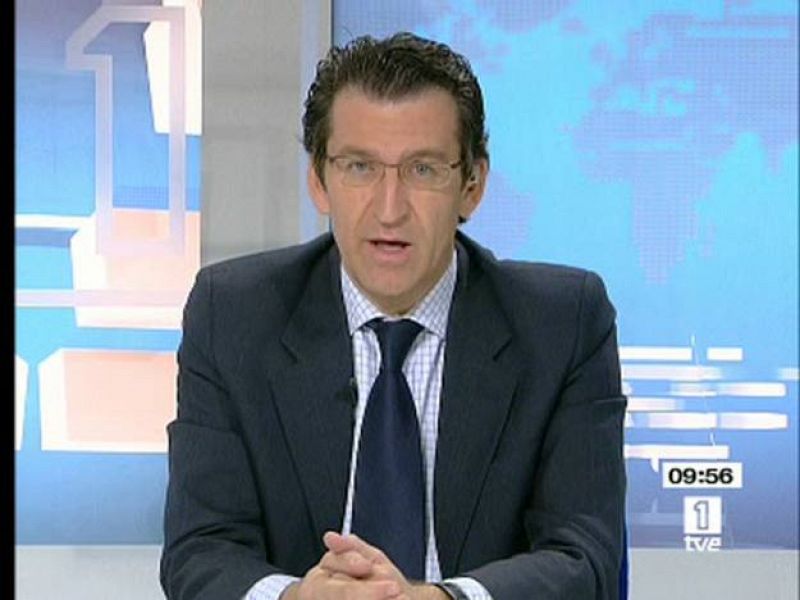 Núñez Feijóo espera que "en las próximas horas" se presente la candidatura alternativa a Rajoy
