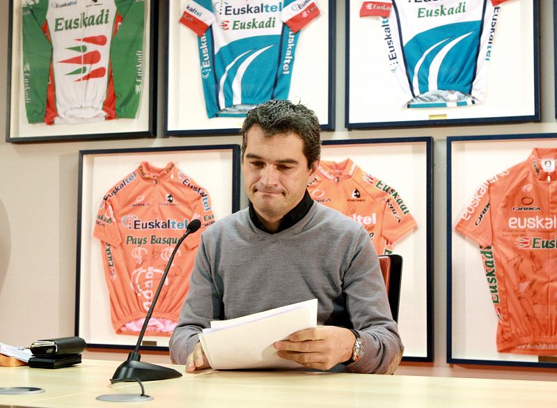 El equipo ciclista Euskaltel Euskadi confirma que desaparecerá al acabar la temporada