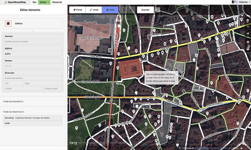 Si no te gusta tu callejero, dibújalo tu mismo: OpenStreetMap