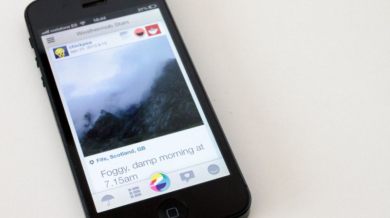 Aplicaciones mAplicaciones móviles con las que cualquiera puede ser el 'hombre del tiempo'