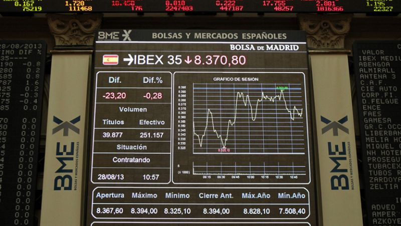 Las Bolsas moderan sus caídas a pesar de la subida del petróleo y la crisis siria