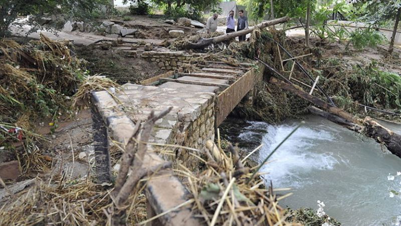 Se retoma la búsqueda de una persona desaparecida por la riada en Granada