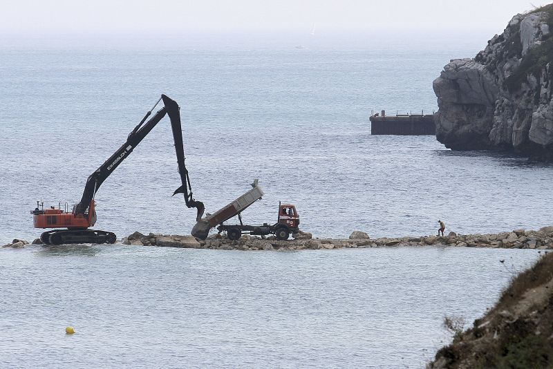 El Gobierno aporta nuevas pruebas de las obras en Gibraltar para ganar terreno al mar