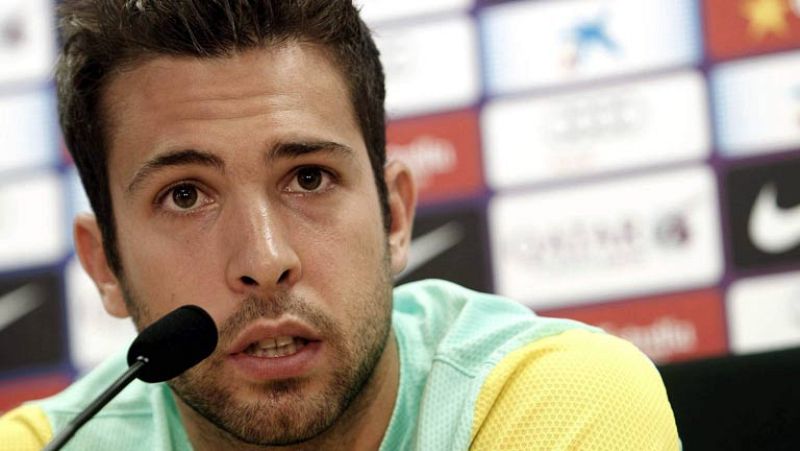 Jordi Alba: "Con Martino, mi faceta en el equipo es la misma; no cambia nada"