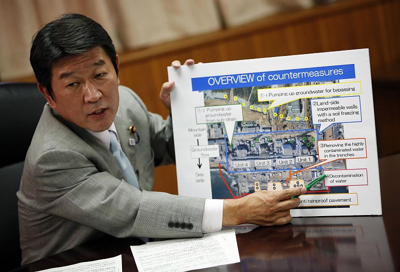 Japón intentará congelar el subsuelo de Fukushima para frenar las filtraciones de agua