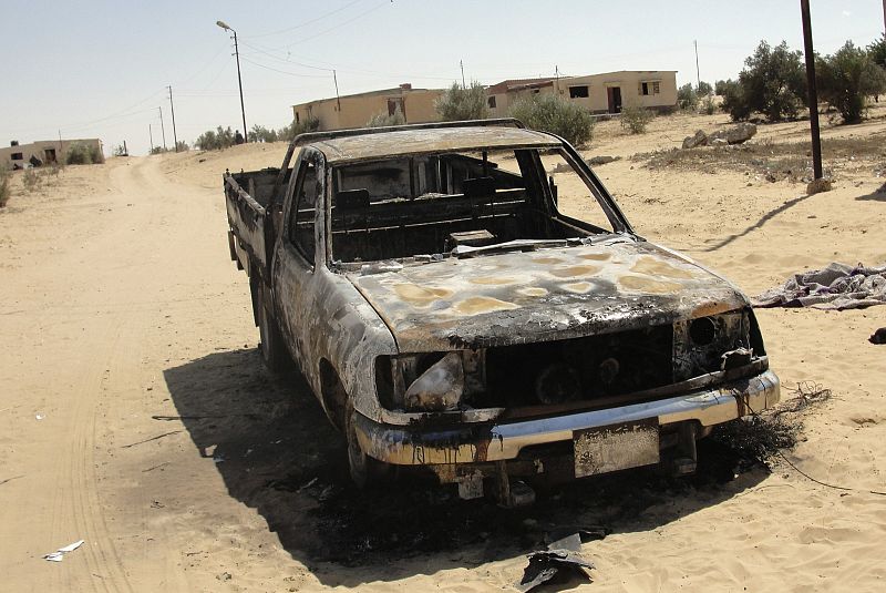 Mueren seis soldados en ataque contra el Ejército egipcio en el Sinaí