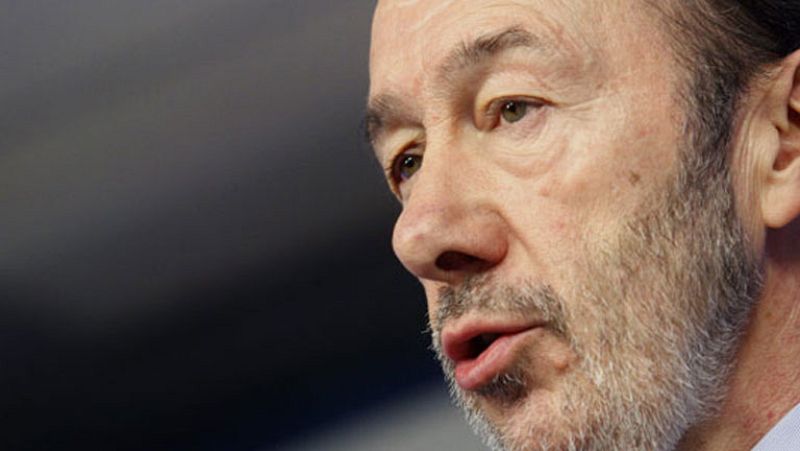 Rubalcaba, sobre el 'caso ERE': "No hay ninguna imputación, la situación es la misma que ayer"