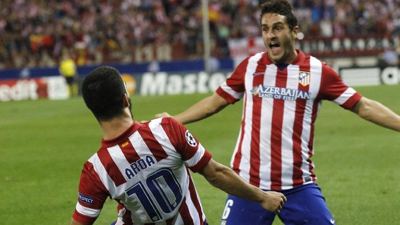 La fortuna sonríe al Atlético de Madrid en su regreso a la Champions League